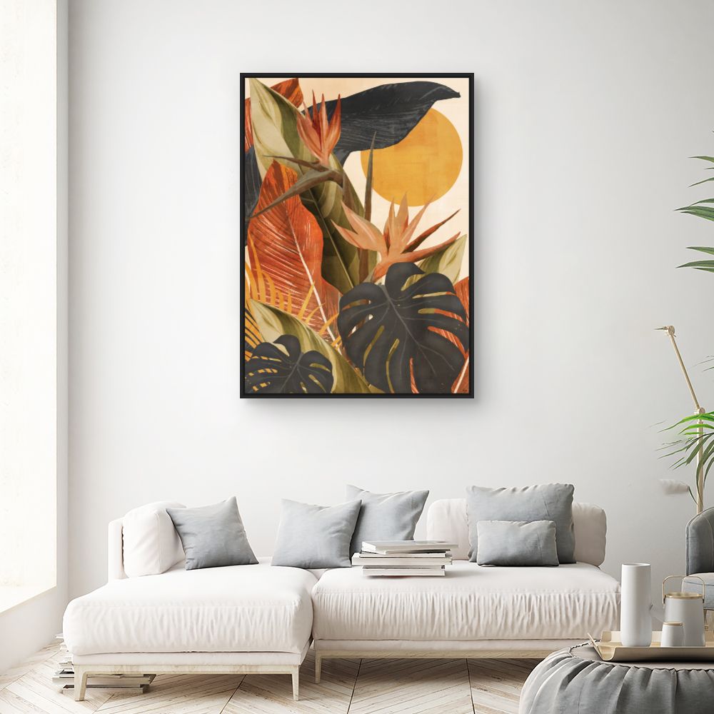 Tableau Feuillage tropical