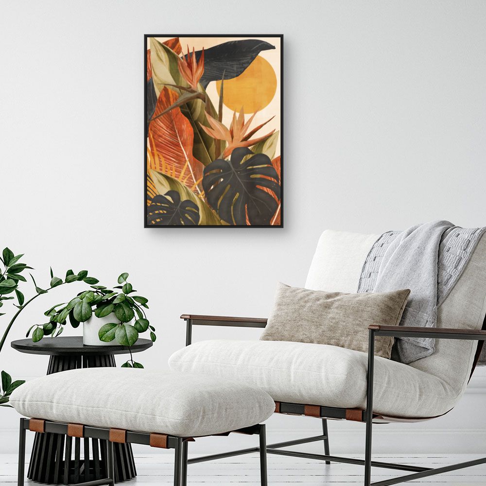 Tableau Feuillage tropical