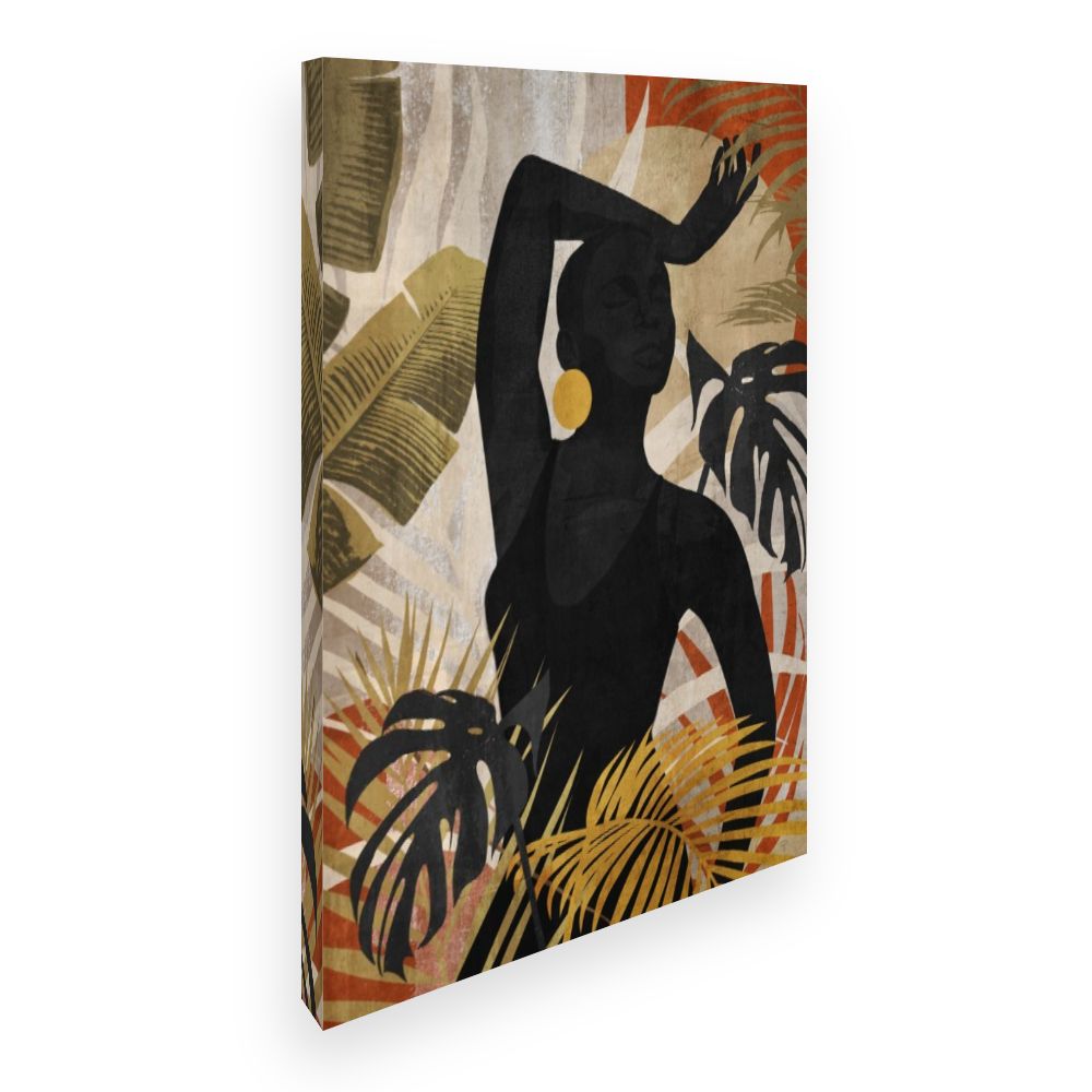 Toile Charme tropical