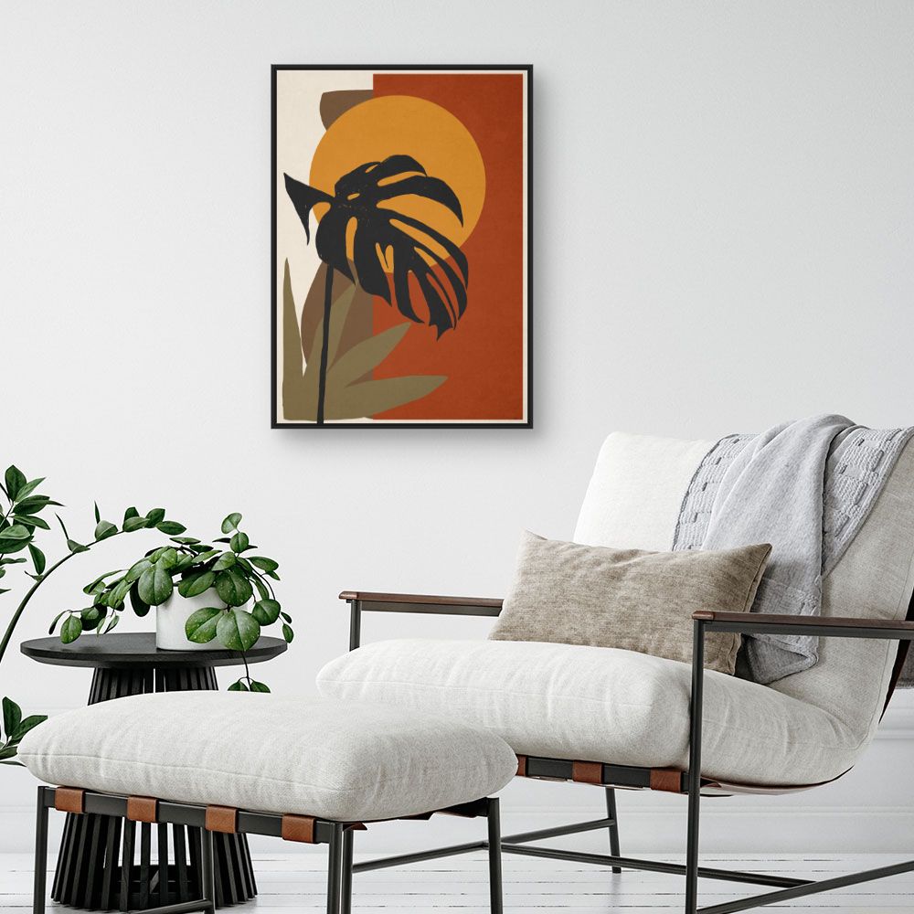Tableau Feuilles exotiques