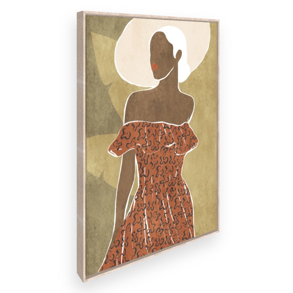 Toile Élégance africaine
