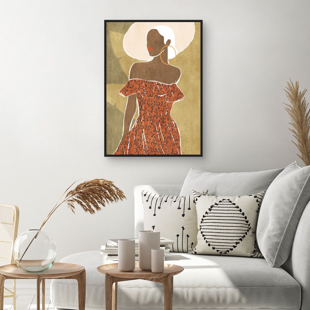 Tableau Élégance africaine