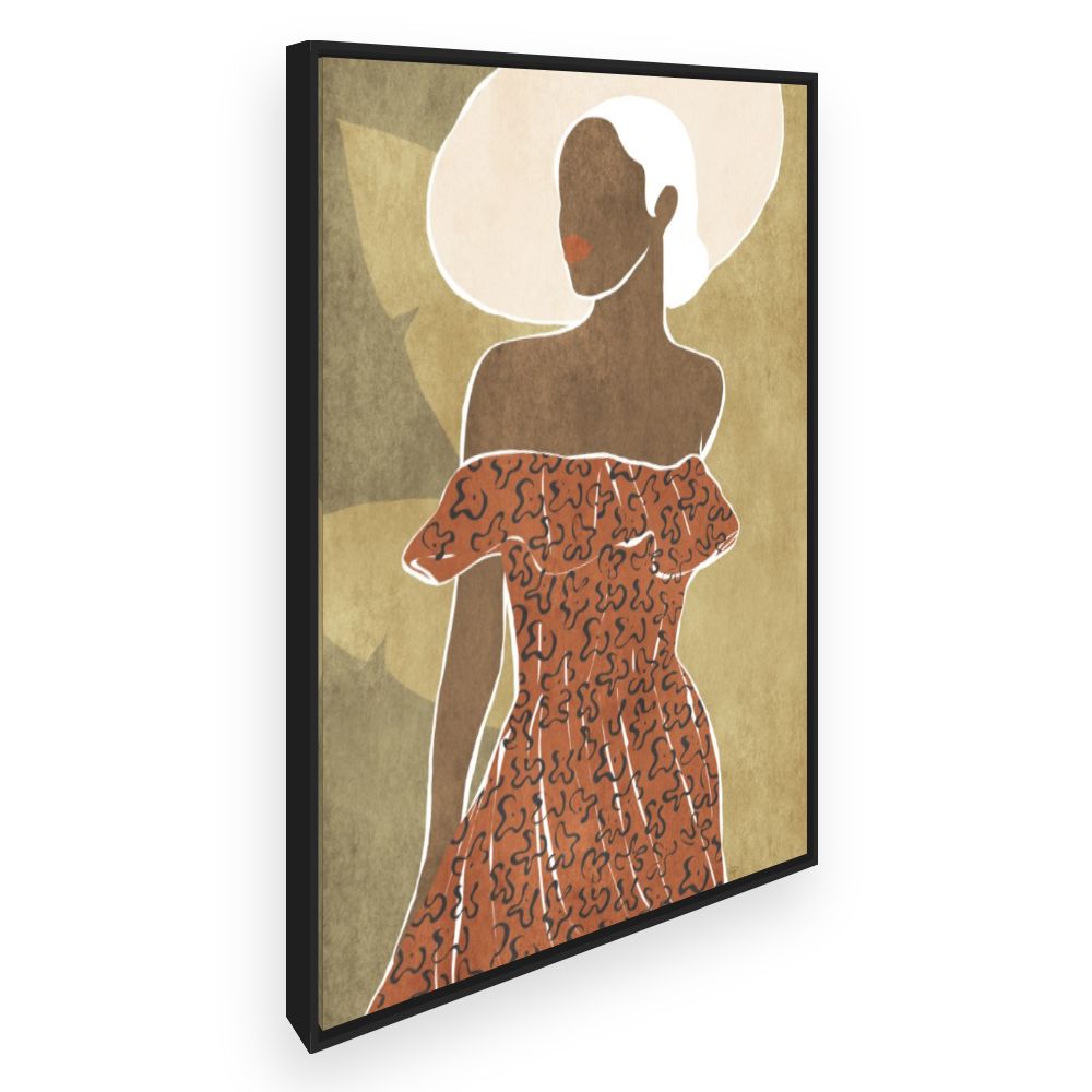 Toile Élégance africaine