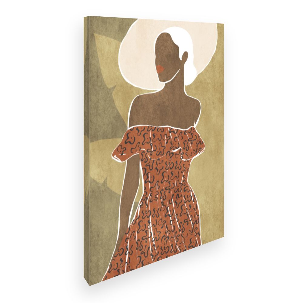 Toile Élégance africaine