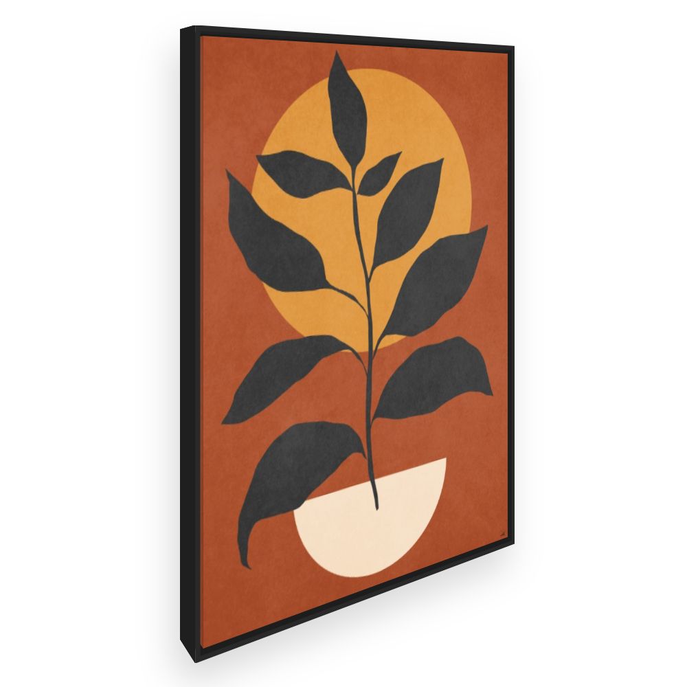 Toile Plante moderne