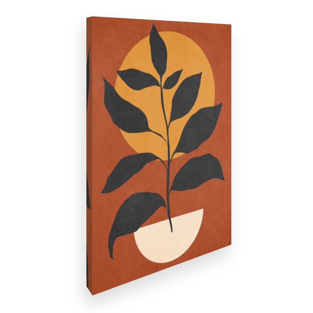 Toile Plante moderne