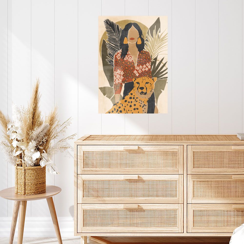 Affiche Élégance exotique
