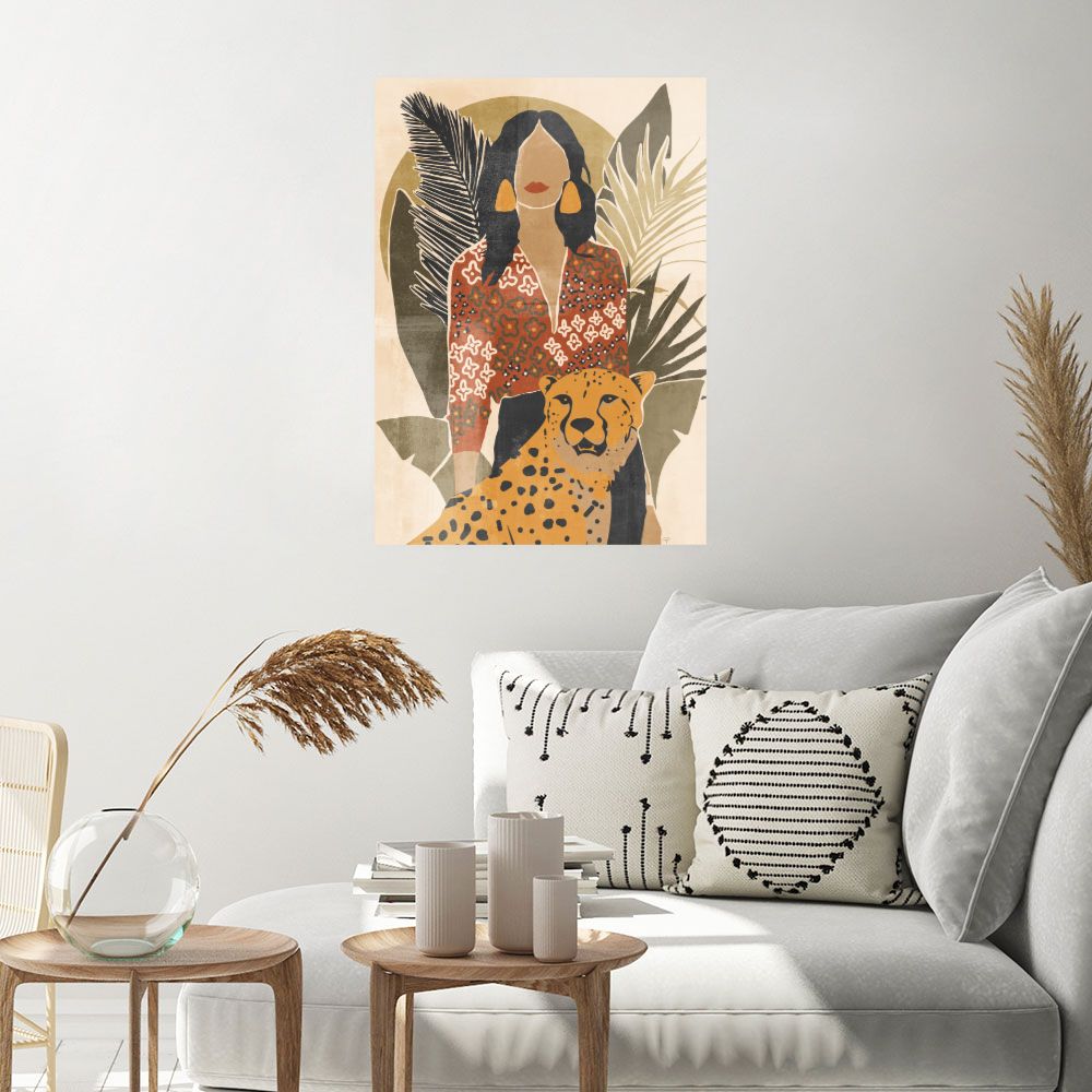 Affiche Élégance exotique
