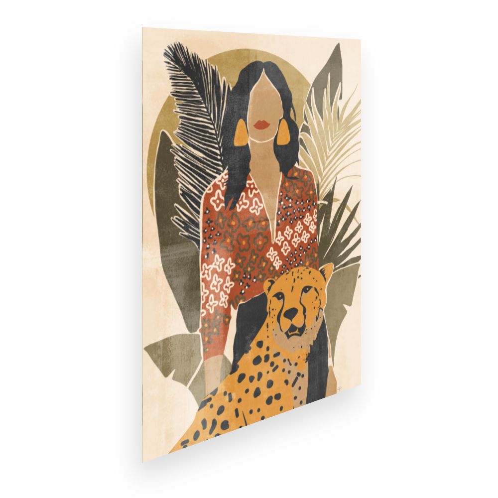 Affiche Élégance exotique