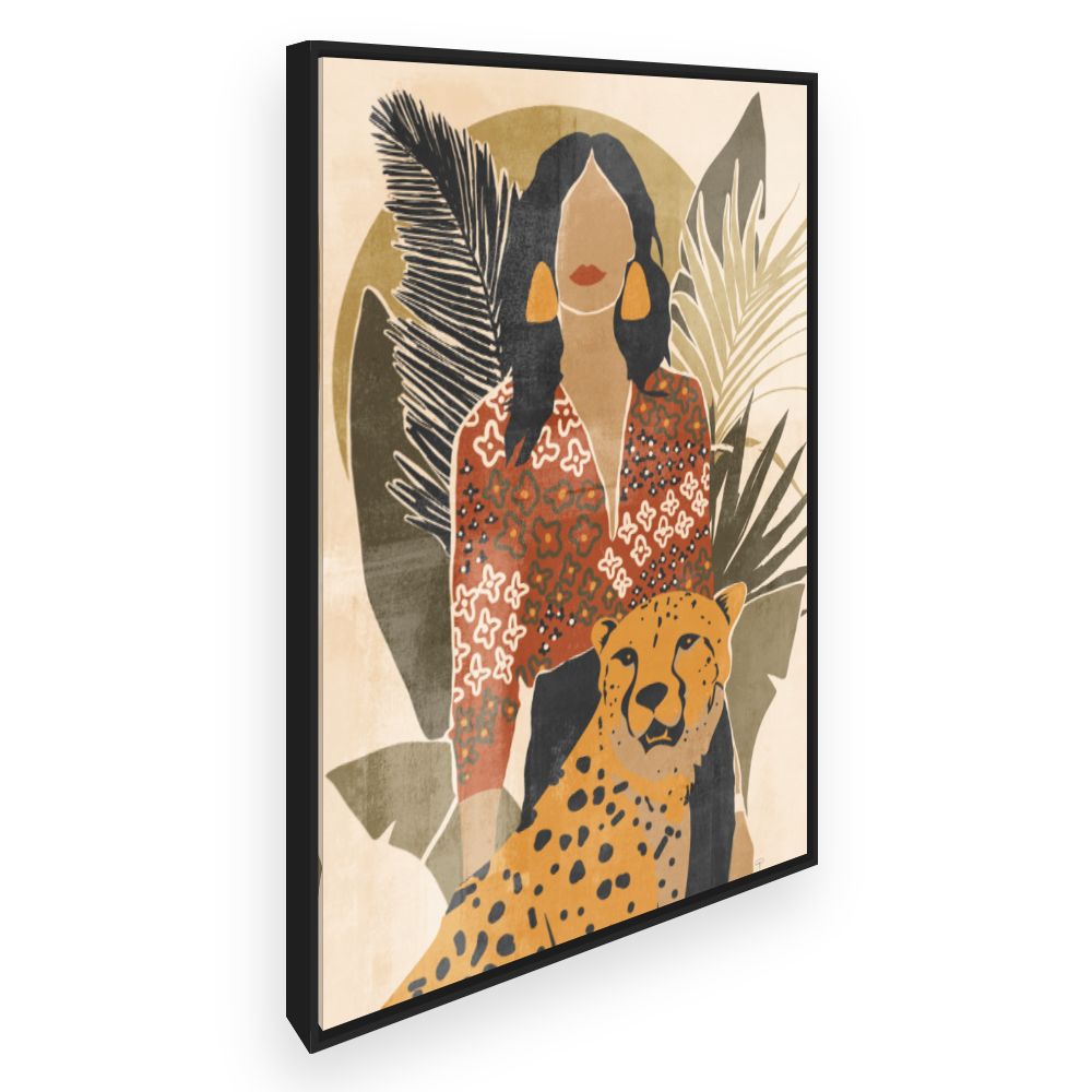 Toile Élégance sauvage