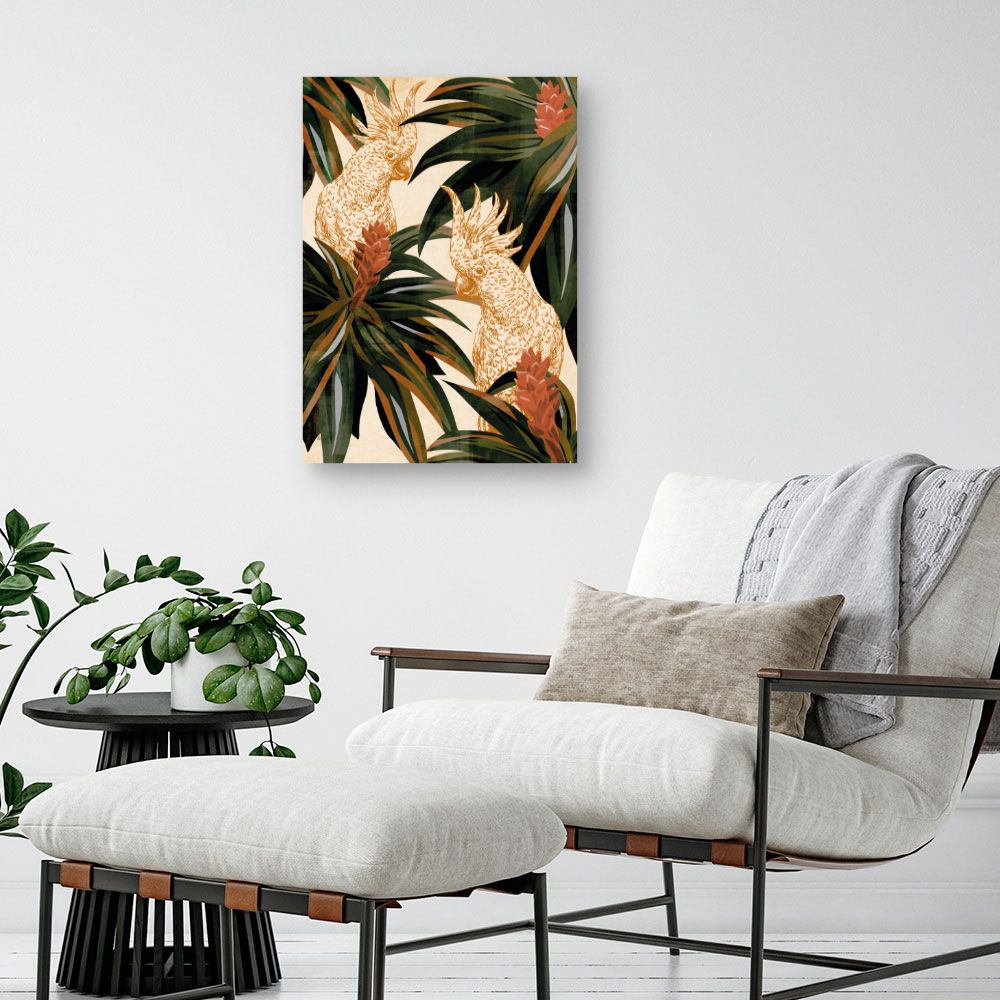Tableau Perroquets exotiques
