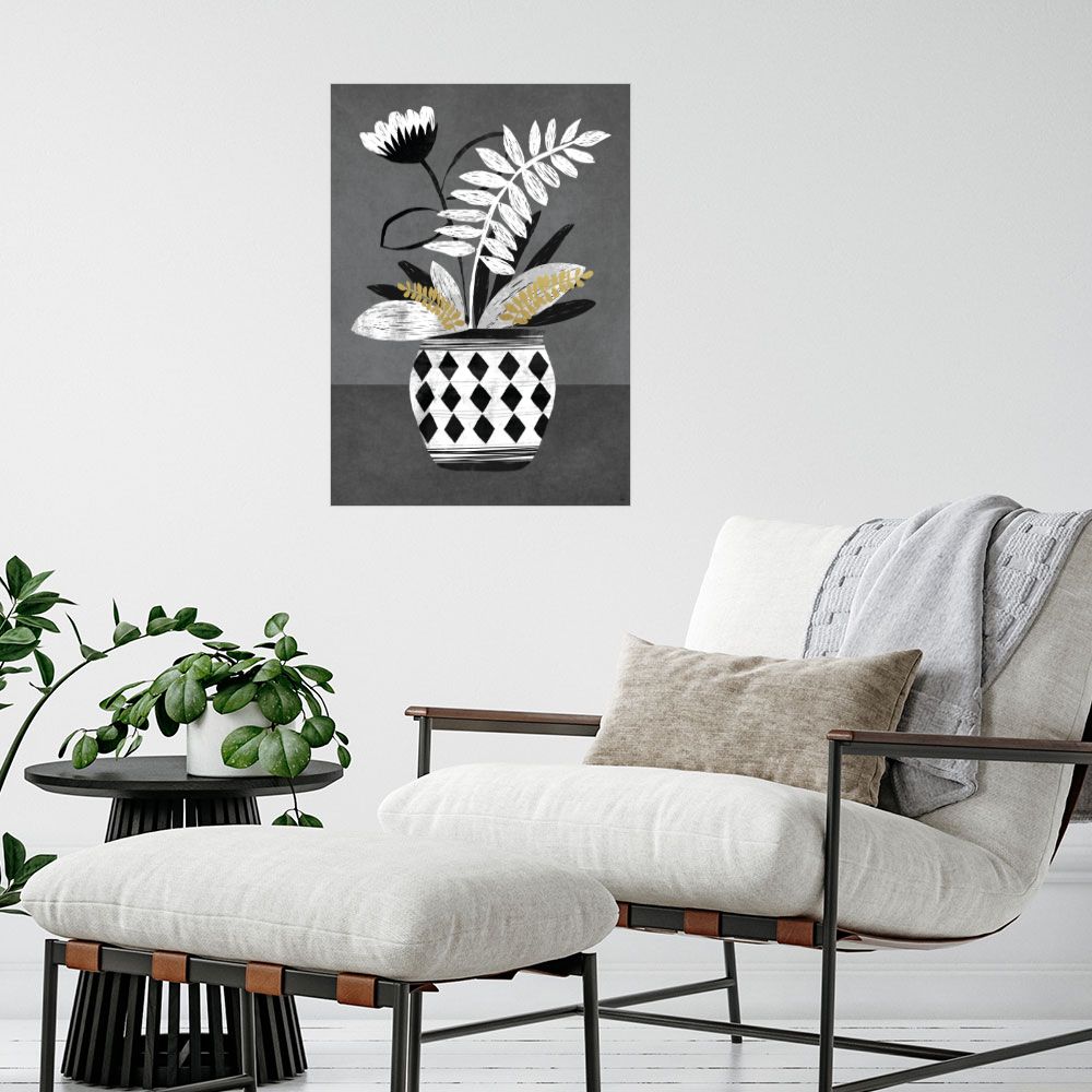 Affiche Élégance florale