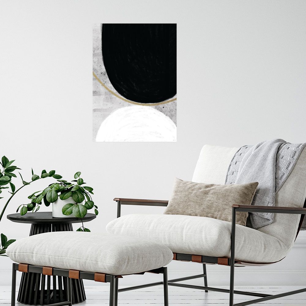 Affiche Cercles en contraste