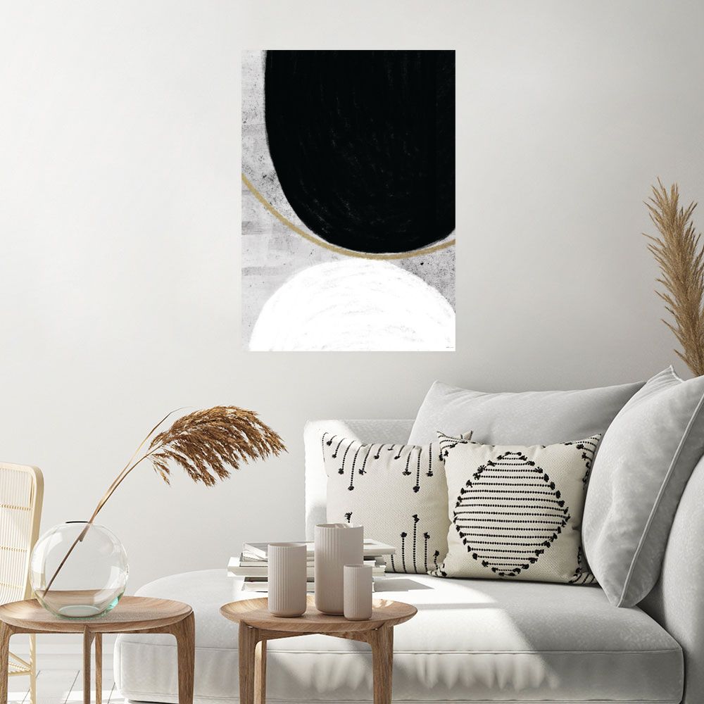 Affiche Cercles en contraste