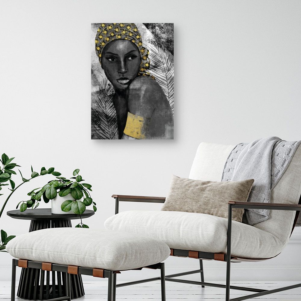 Tableau Portrait féminin captivant
