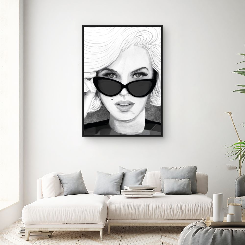 Tableau Icône rétro élégante