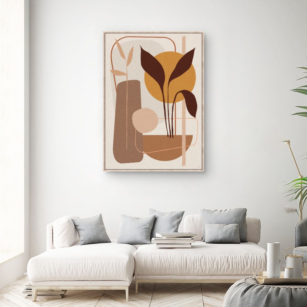 Tableau Formes organiques élégantes