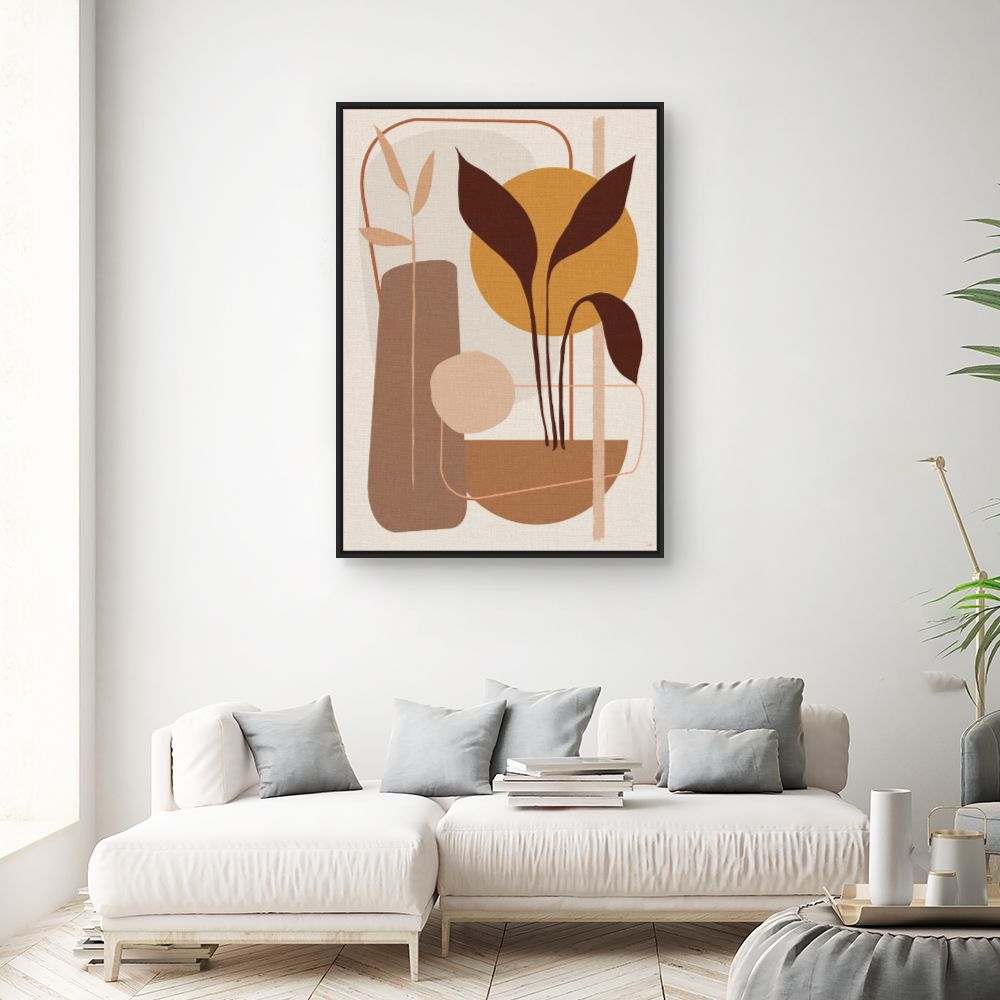 Tableau Formes organiques élégantes