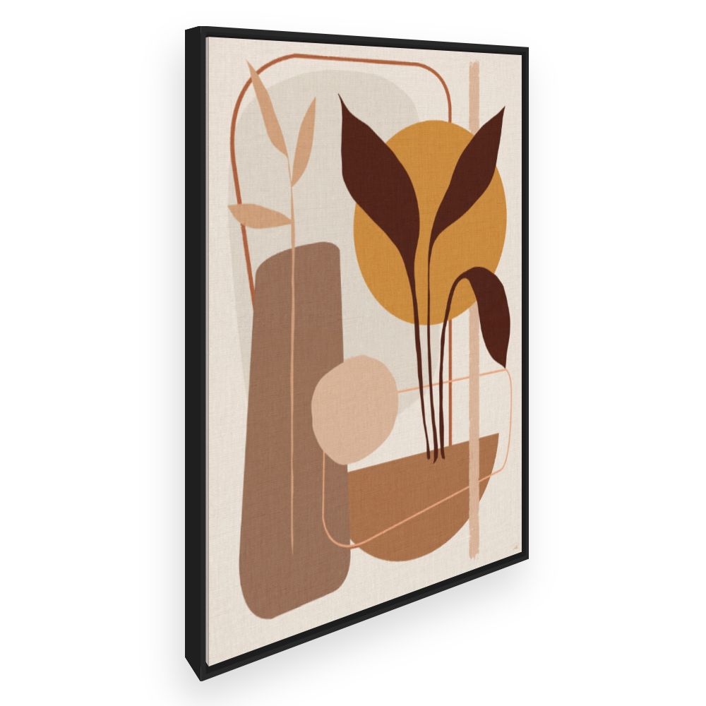 Toile Formes organiques élégantes