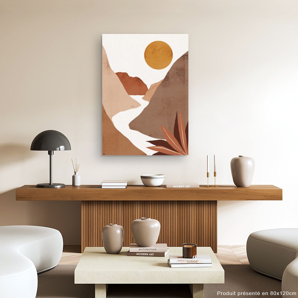 Tableau Paysage désertique