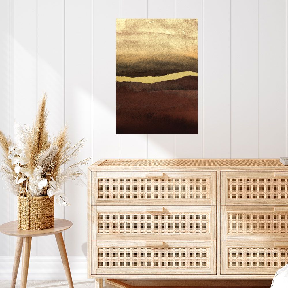 Affiche Horizons dorés