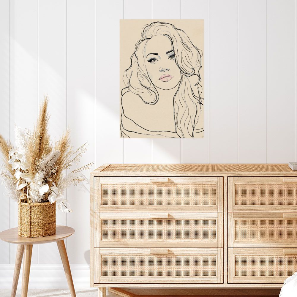 Affiche Élégance féminine