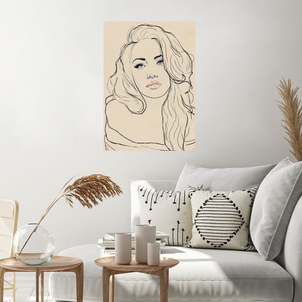 Affiche Élégance féminine