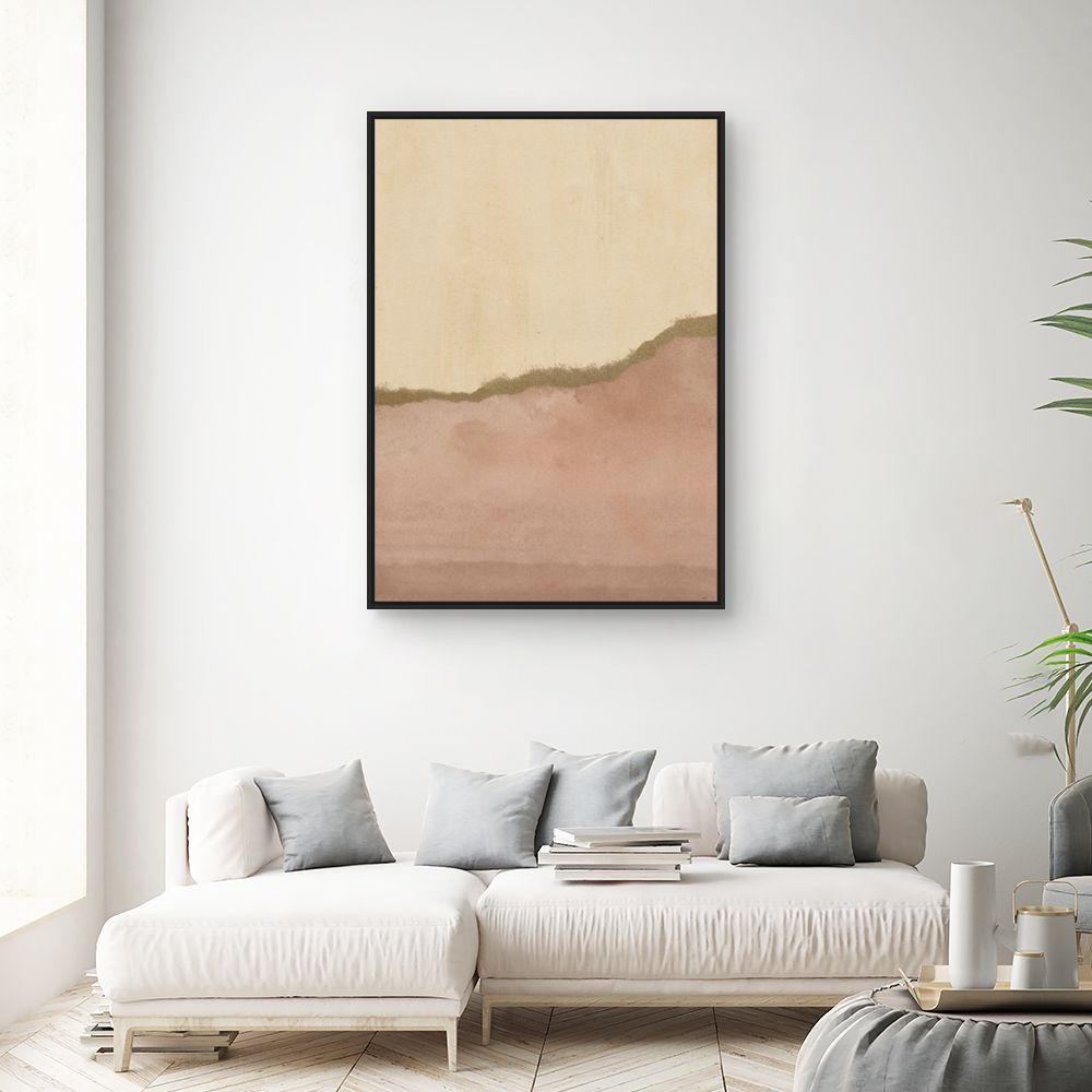 Tableau Paysage abstrait doux