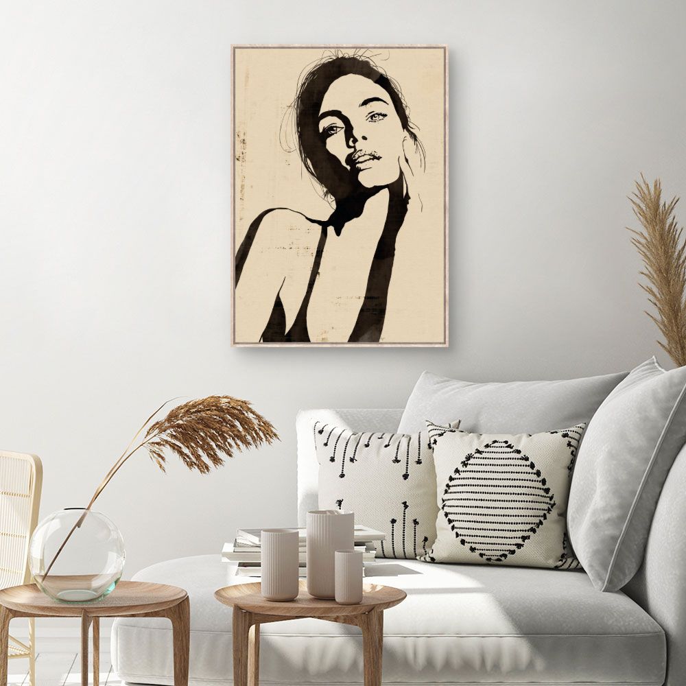 Tableau Portrait élégant