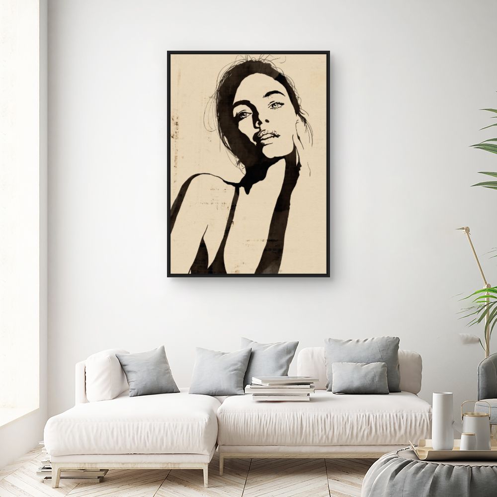 Tableau Portrait élégant