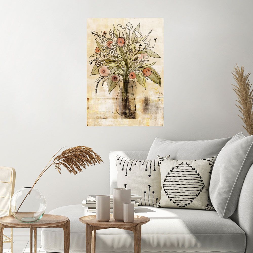 Affiche Fleurs élégantes