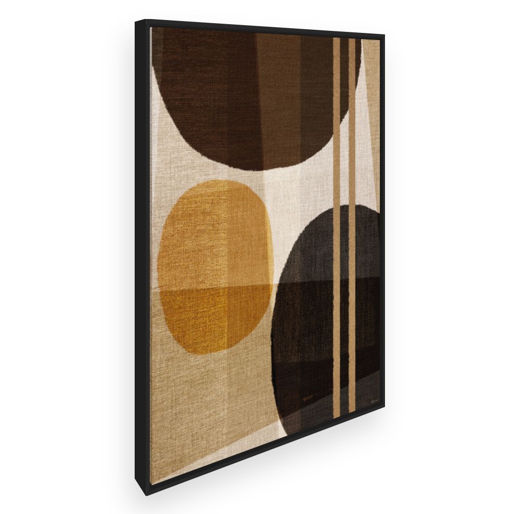 Toile Cercles abstraits captivants