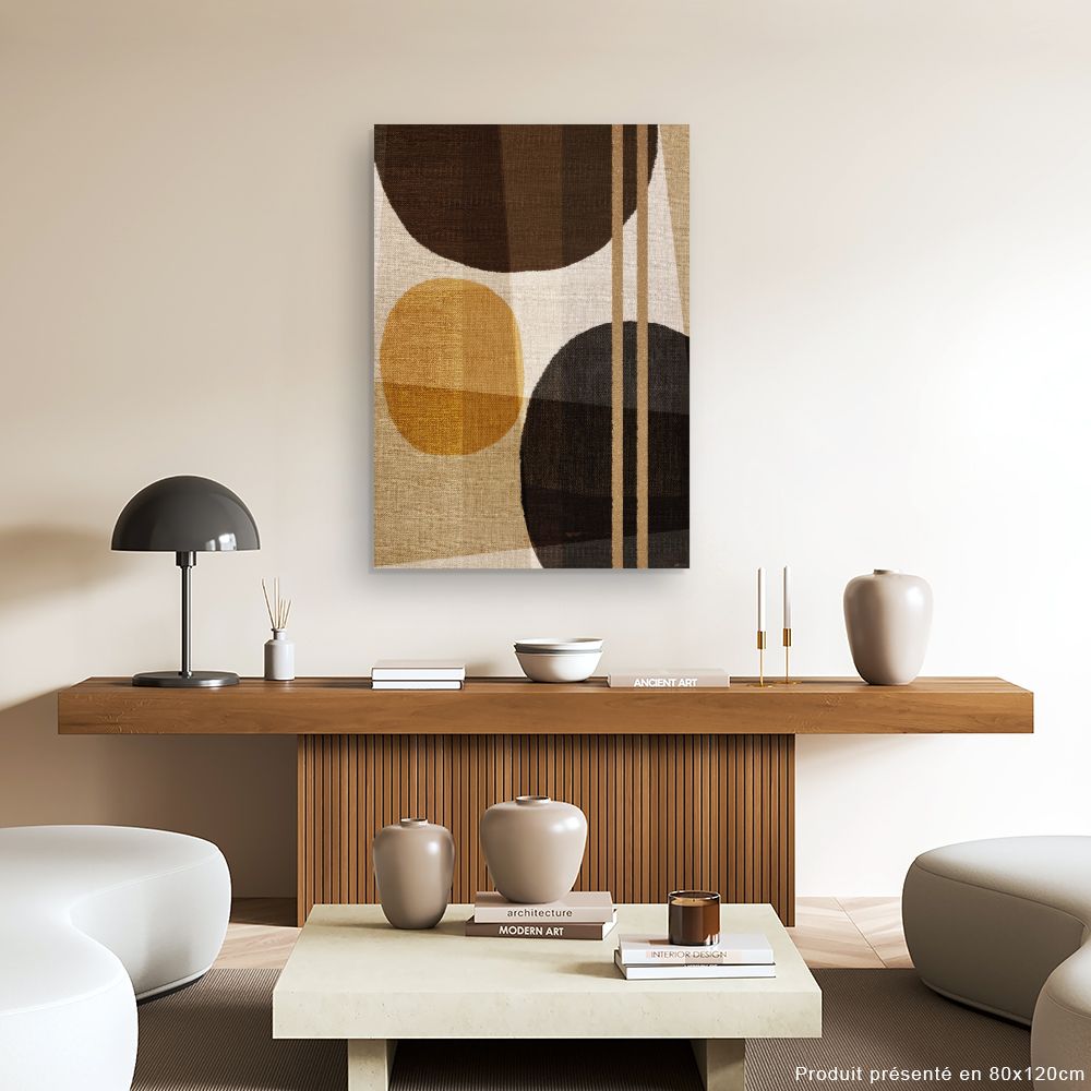 Tableau Cercles abstraits captivants