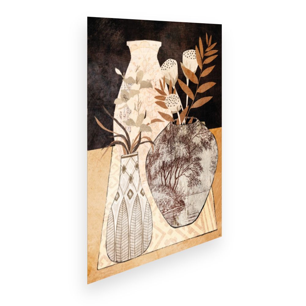 Affiche Vases floraux élégants