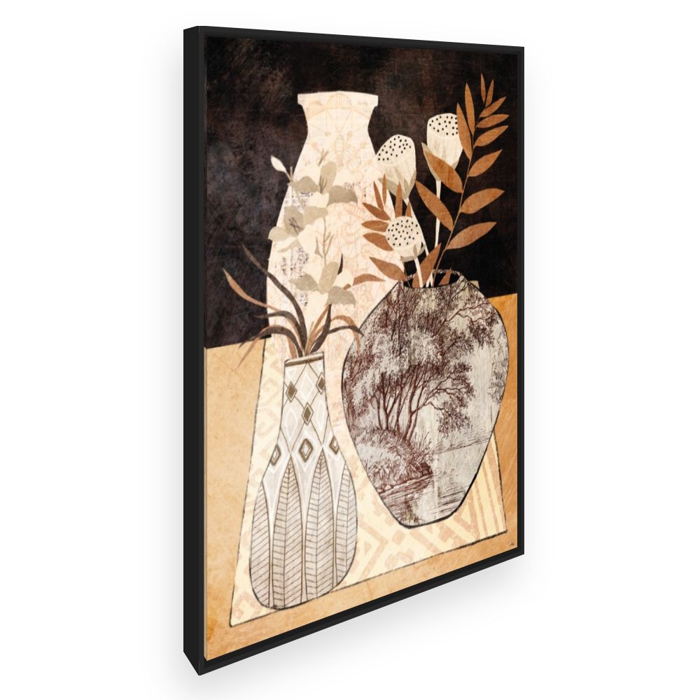Toile Vases artistiques élégants