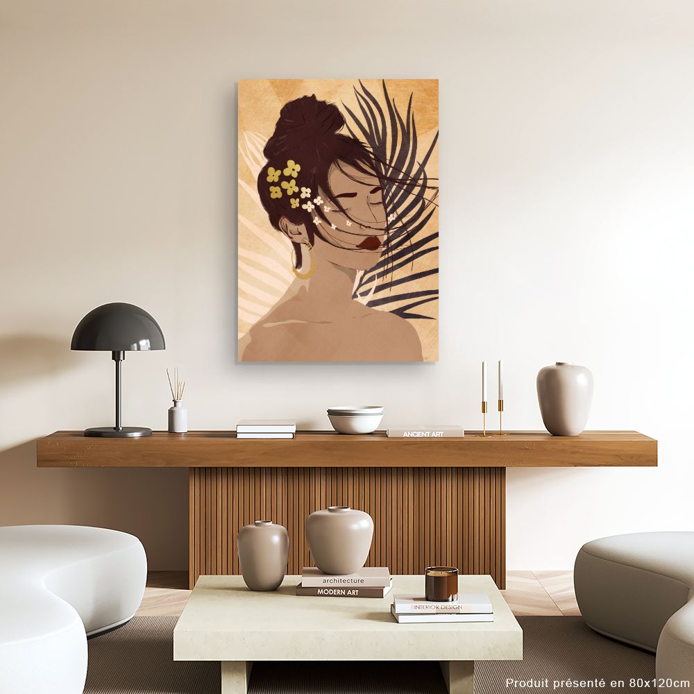 Tableau Beauté florale délicate