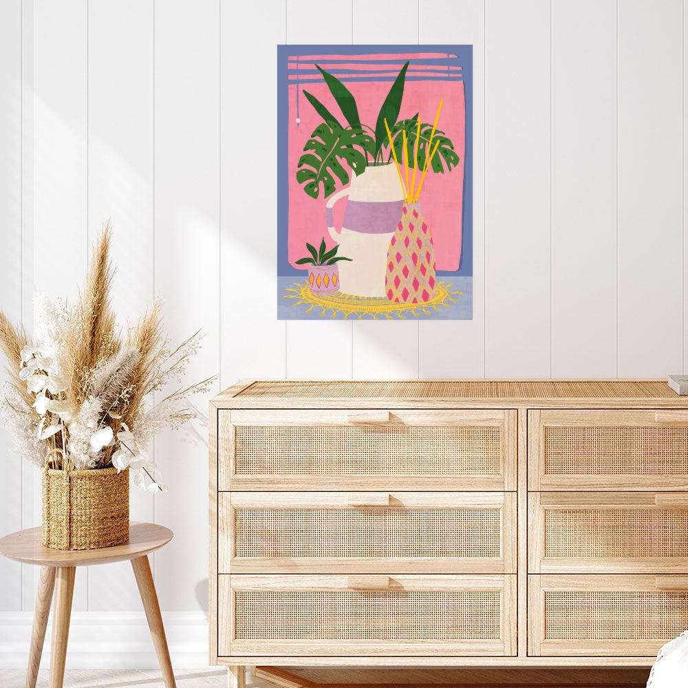 Affiche Plantes et vases