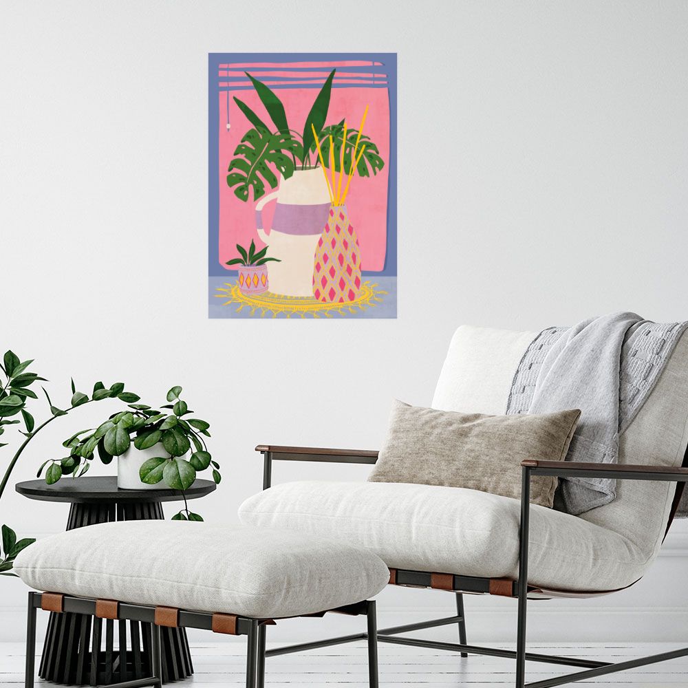 Affiche Plantes et vases