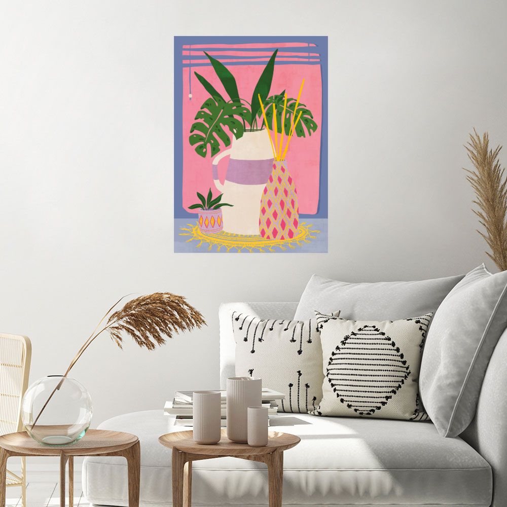 Affiche Plantes et vases