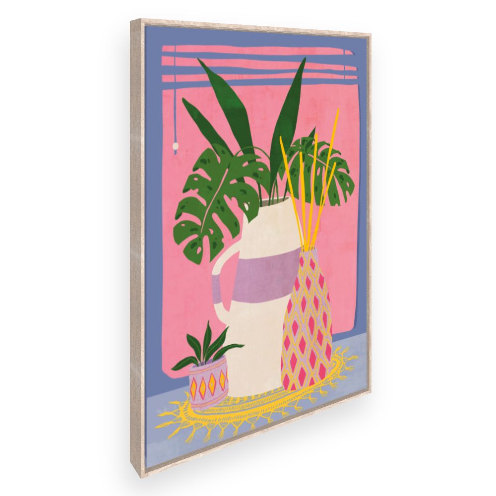 Toile Nature morte vibrante