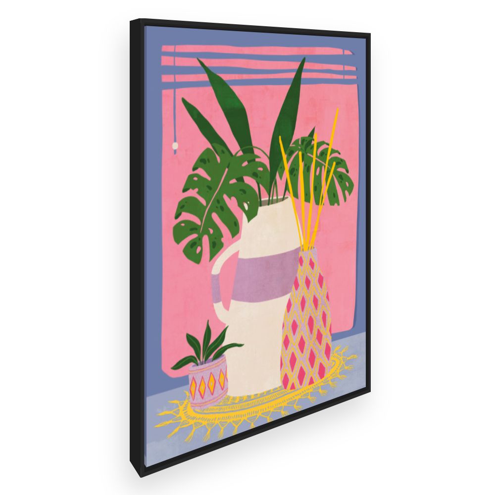 Toile Nature morte vibrante