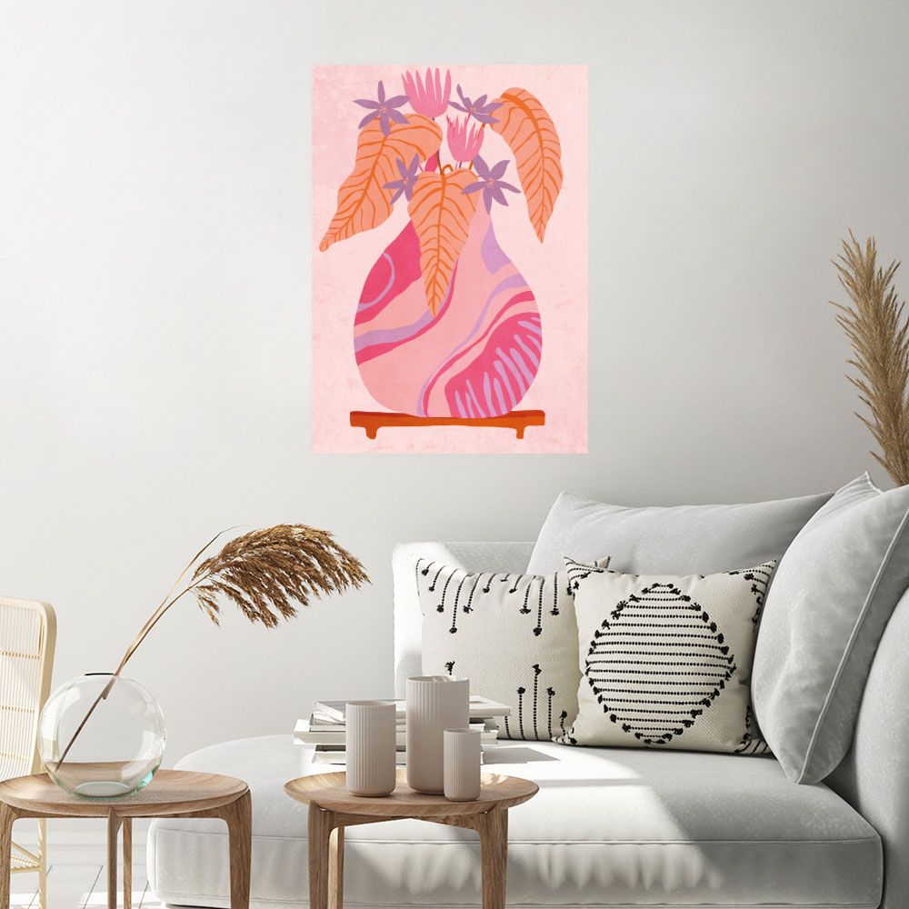 Affiche Fleurs exotiques