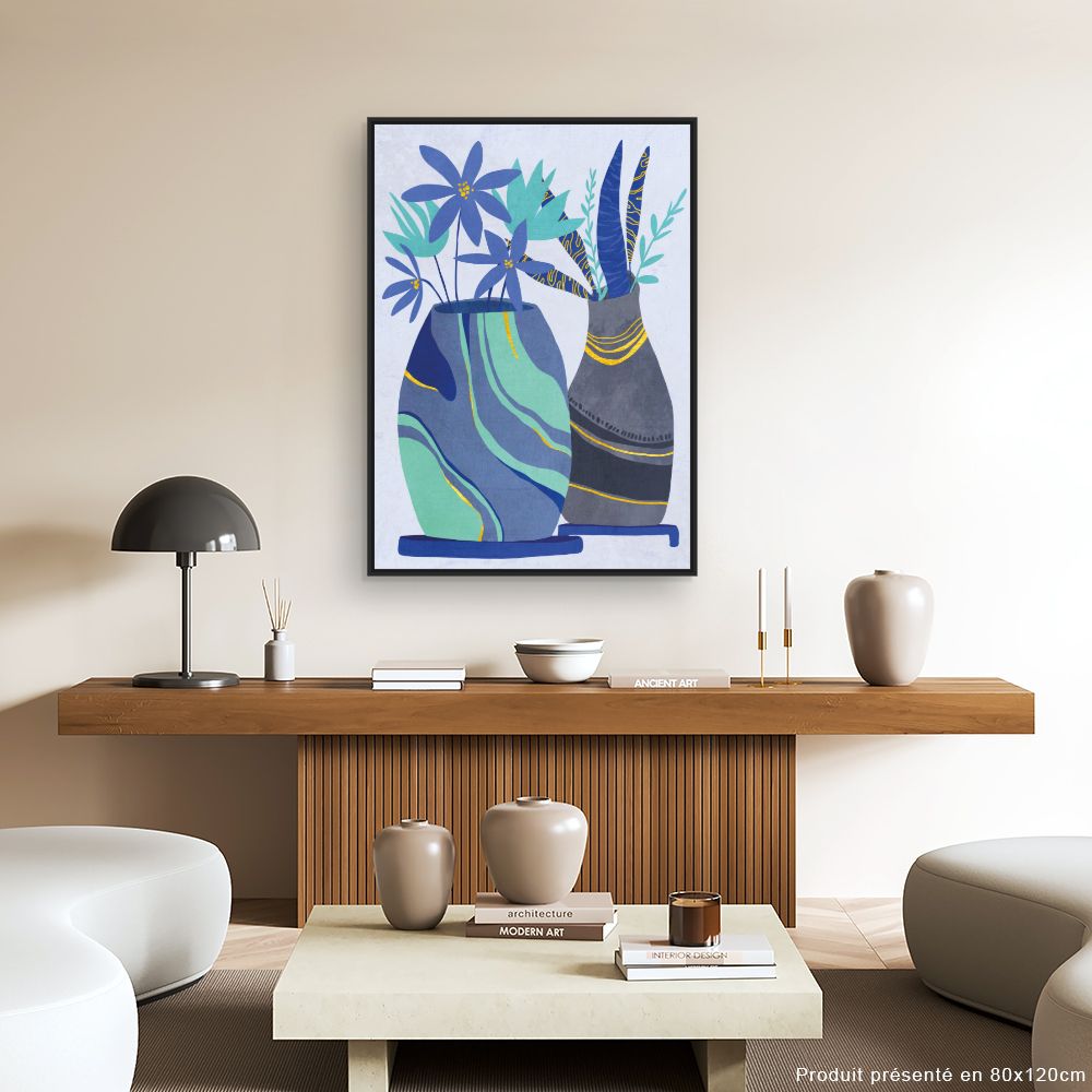 Tableau Vases floraux artistiques