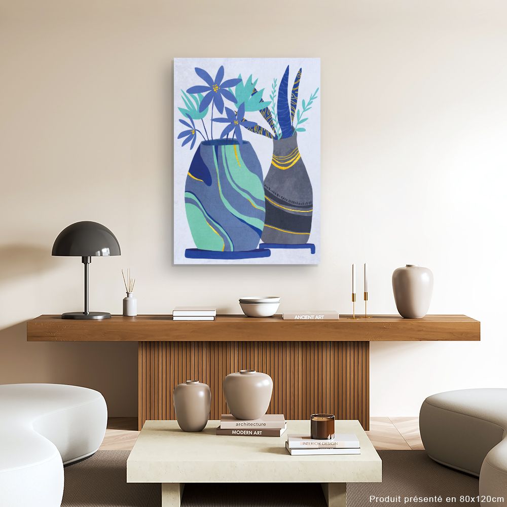 Tableau Vases floraux artistiques