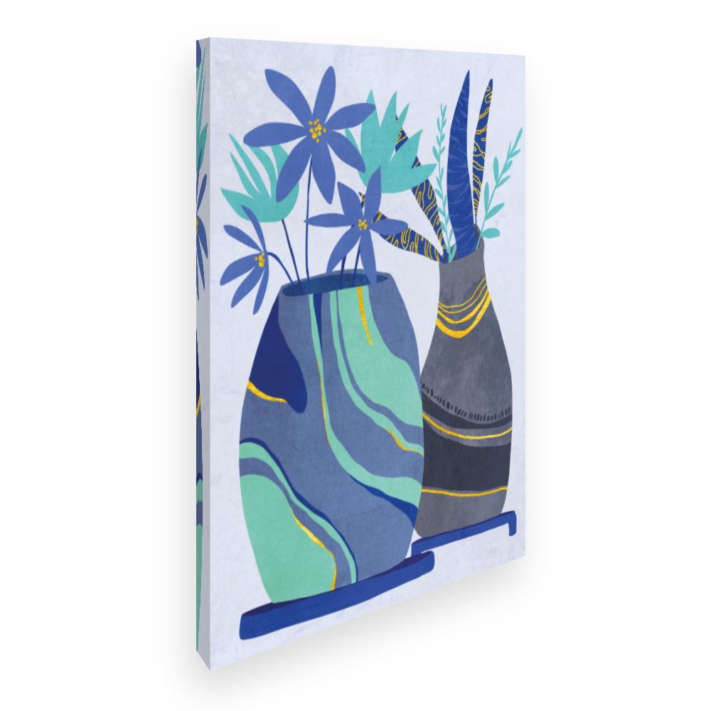 Toile Vases floraux artistiques