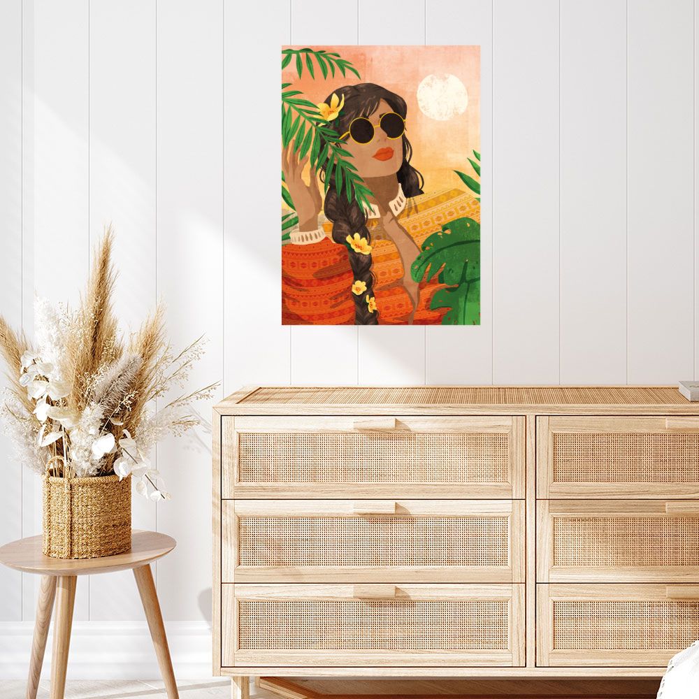 Affiche Soleil tropical