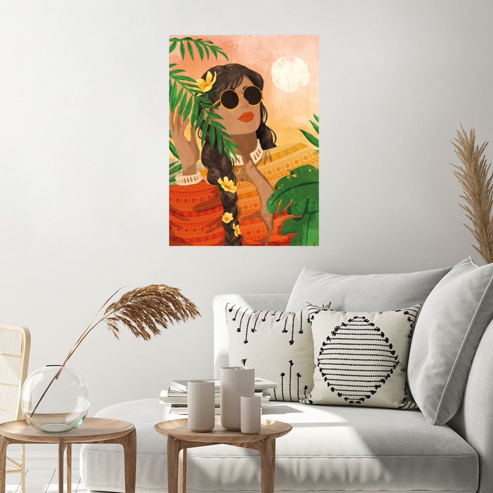 Affiche Soleil tropical