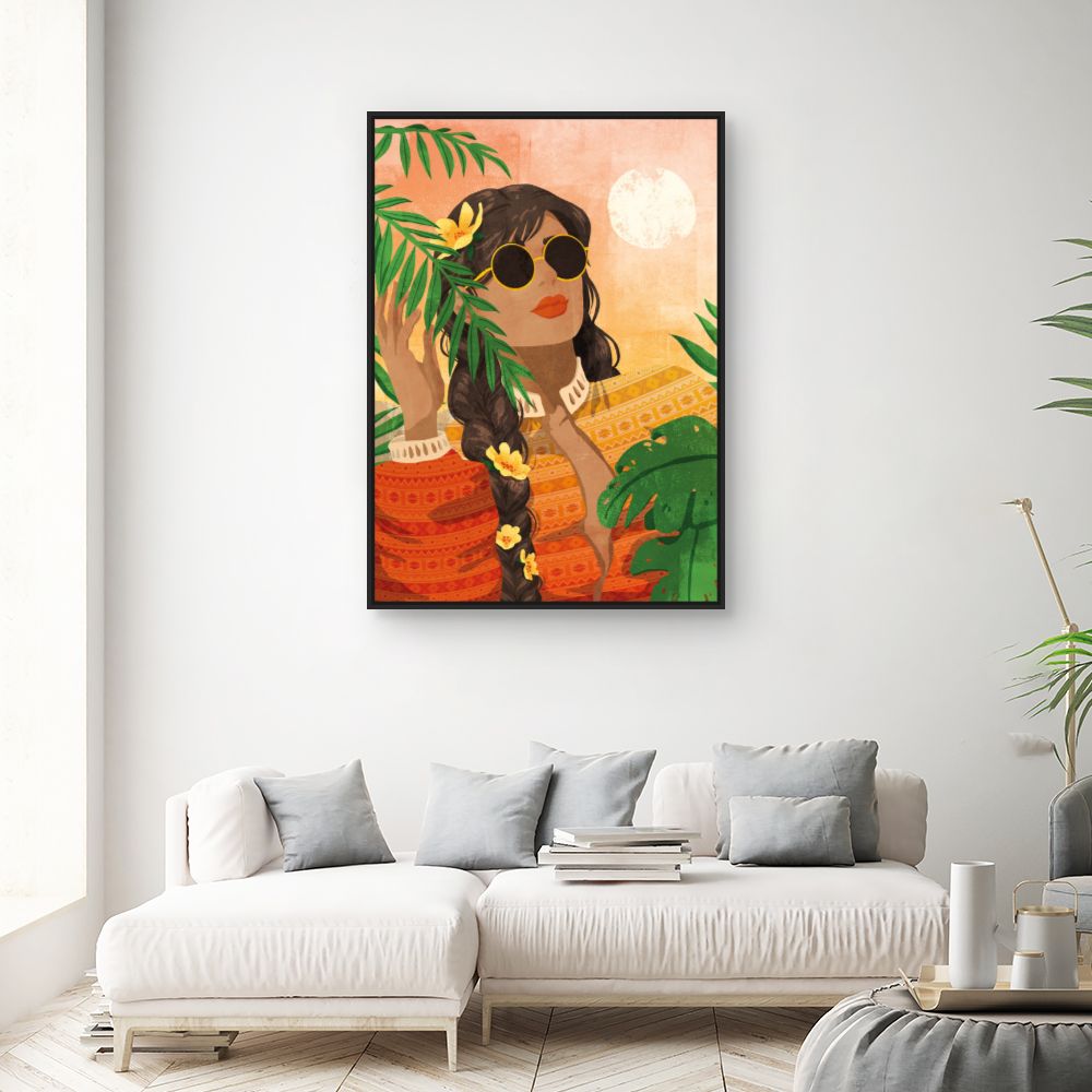 Tableau Évasion exotique