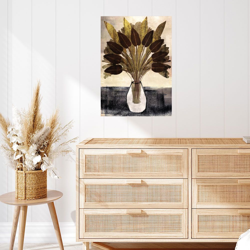 Affiche Feuilles artistiques