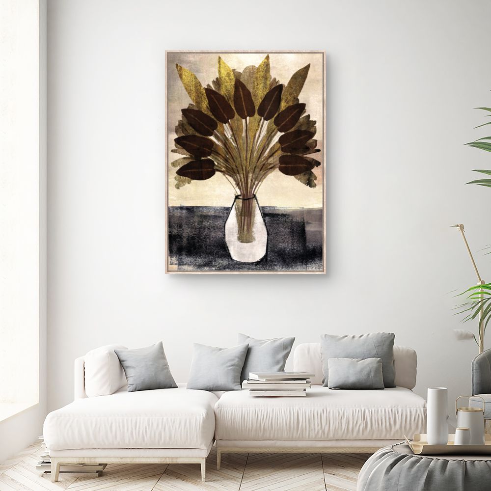 Tableau Feuillage exotique